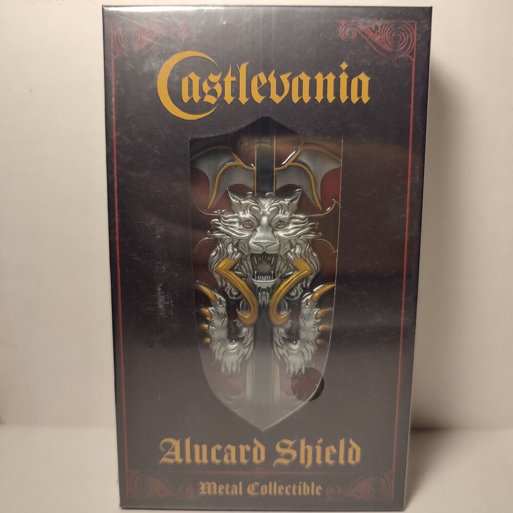 Castlevenia Alucards Shield Limited Edition Metal Figurine Official Collectible